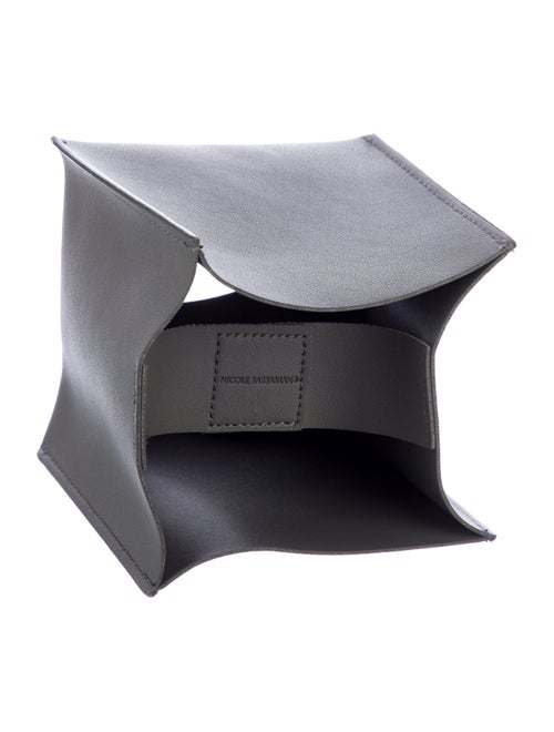 Nicole Sassaman Leather Tissue Box Cover