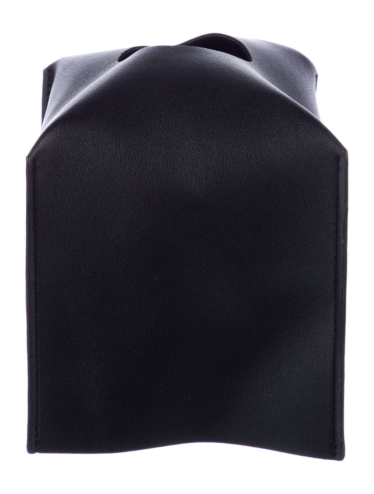 Nicole Sassaman Leather Tissue Box Cover