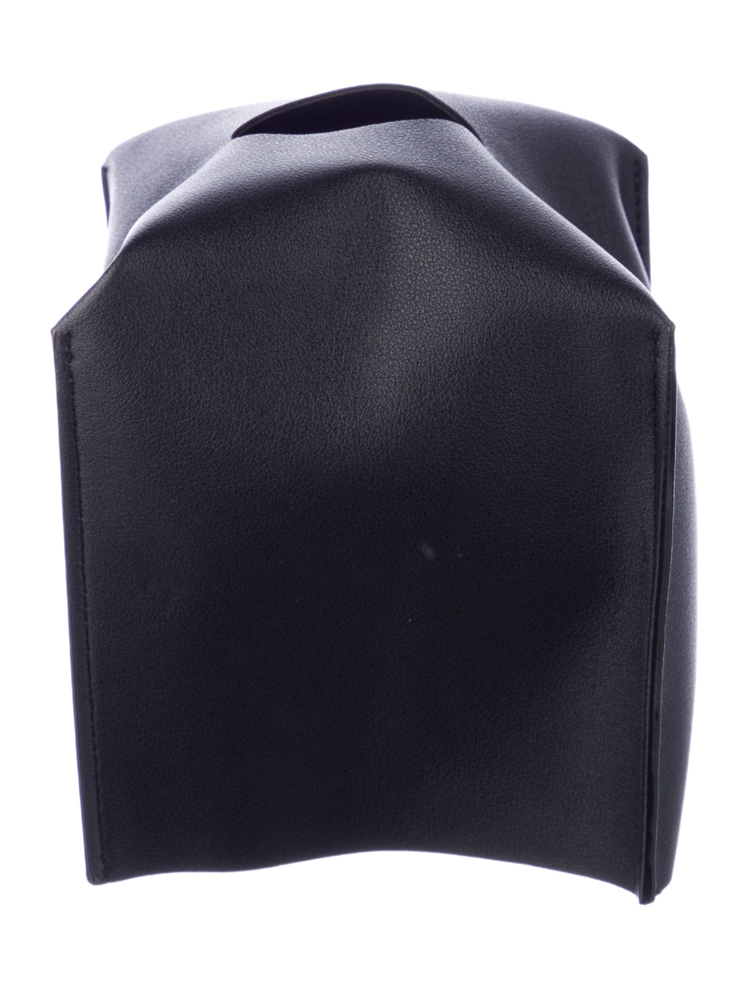 Nicole Sassaman Leather Tissue Box Cover