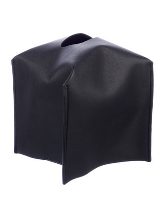 Nicole Sassaman Leather Tissue Box Cover