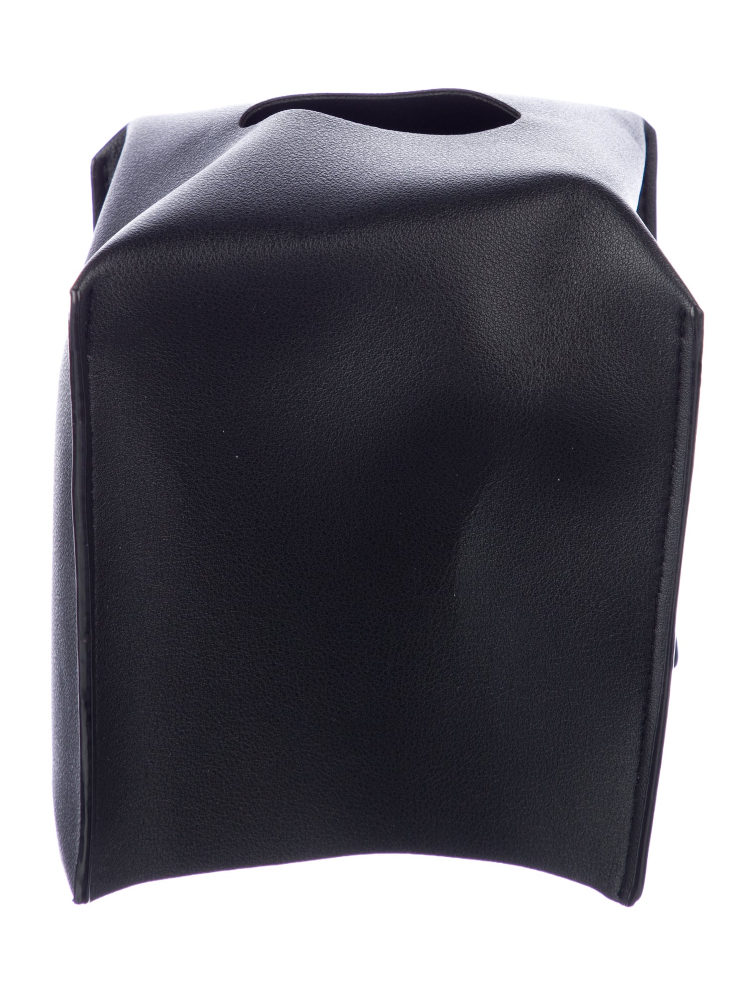 Nicole Sassaman Leather Tissue Box Cover