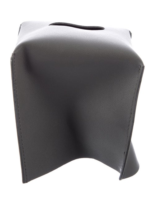 Nicole Sassaman Leather Tissue Box Cover