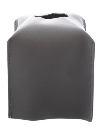 Nicole Sassaman Leather Tissue Box Cover