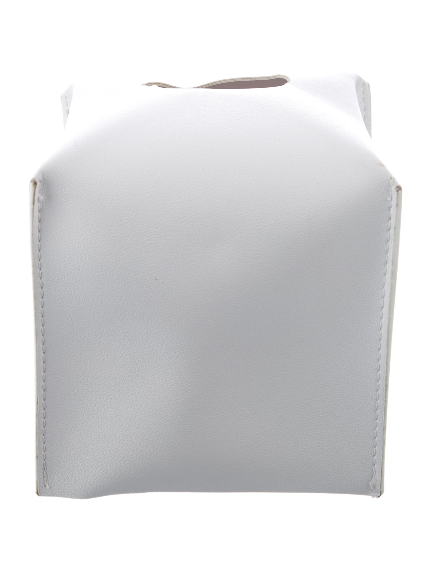 Nicole Sassaman Leather Tissue Box Cover