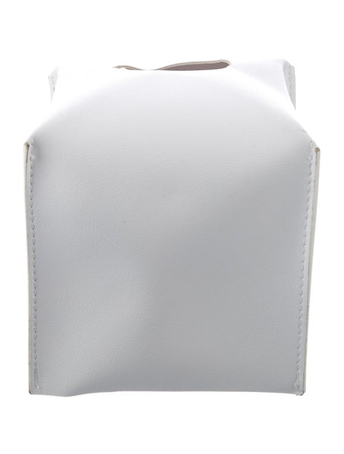 Nicole Sassaman Leather Tissue Box Cover