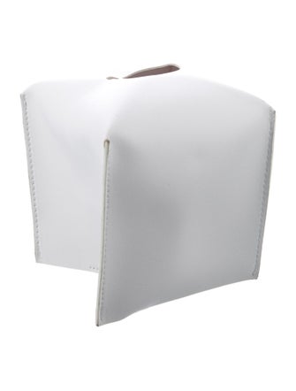 Nicole Sassaman Leather Tissue Box Cover