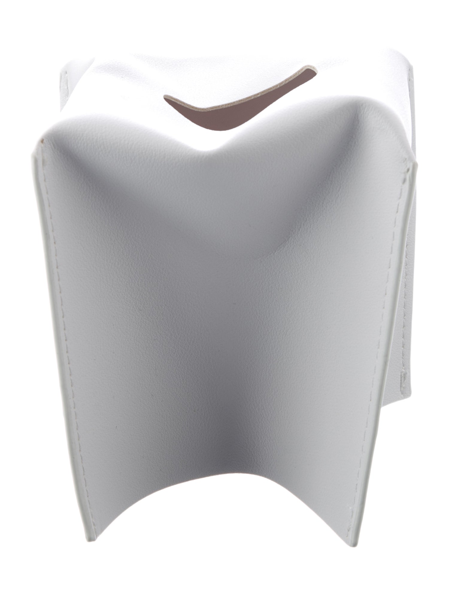 Nicole Sassaman Leather Tissue Box Cover