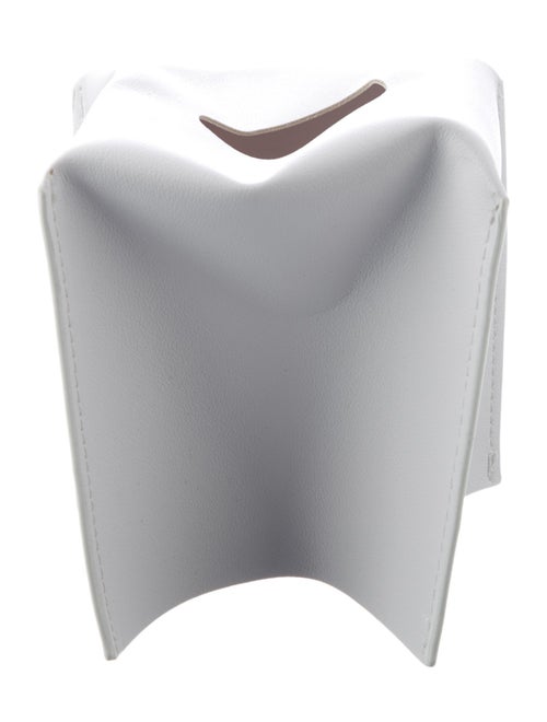 Nicole Sassaman Leather Tissue Box Cover