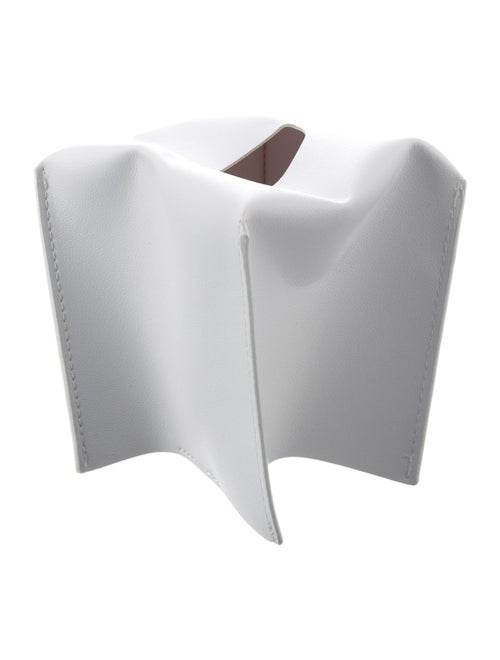 Nicole Sassaman Leather Tissue Box Cover