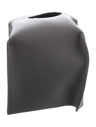 Nicole Sassaman Leather Tissue Box Cover