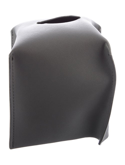 Nicole Sassaman Leather Tissue Box Cover