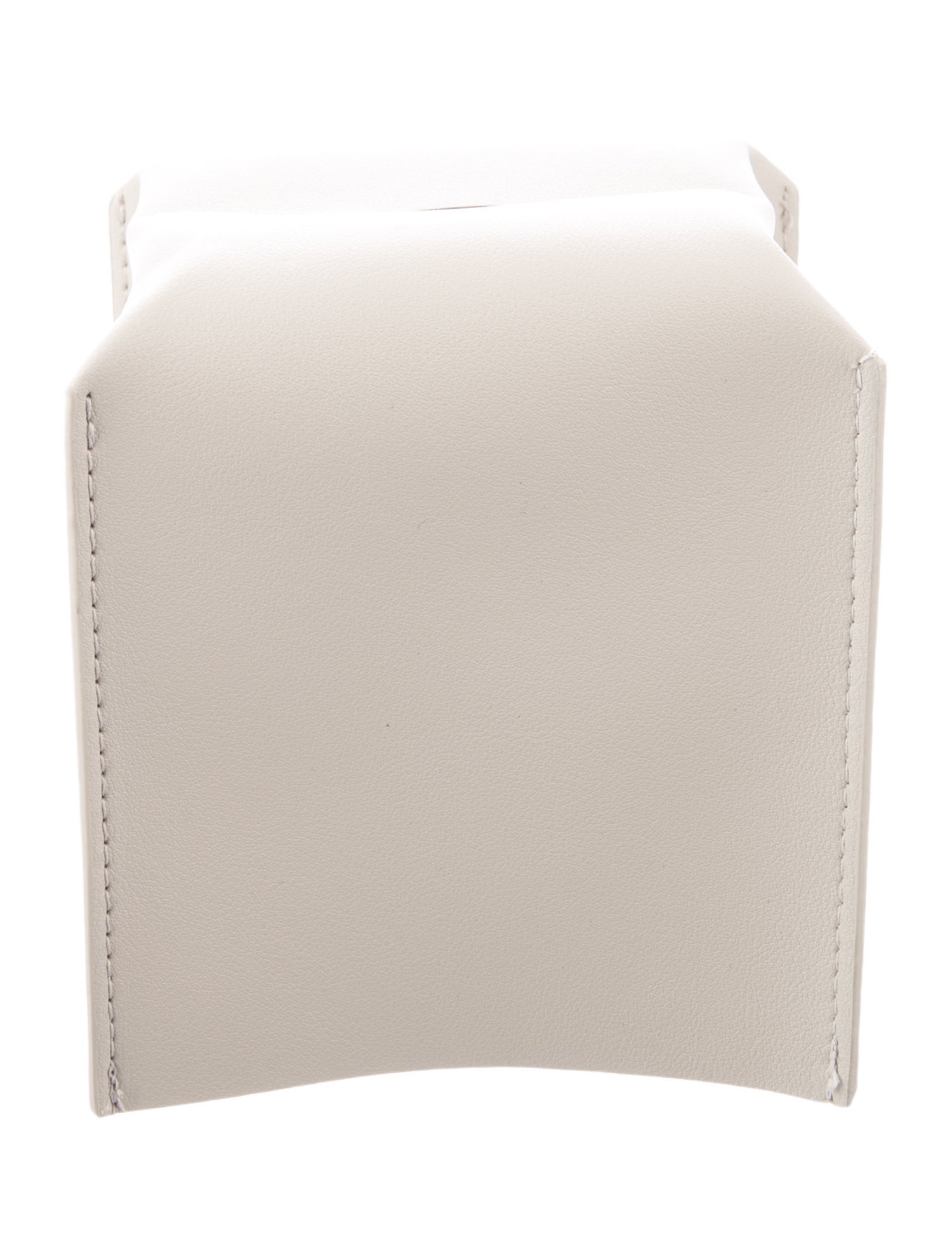 Nicole Sassaman Leather Tissue Box Cover