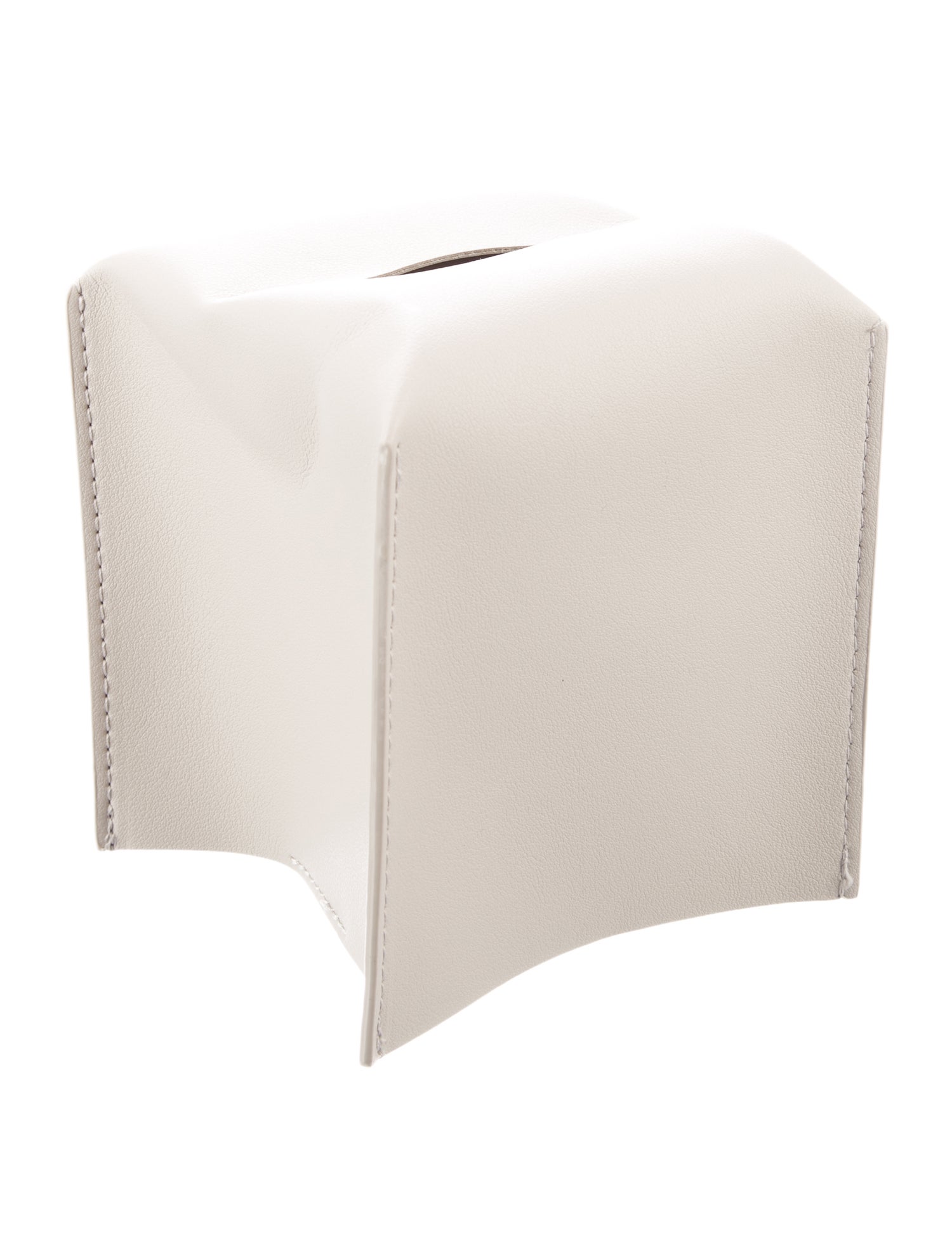 Nicole Sassaman Leather Tissue Box Cover