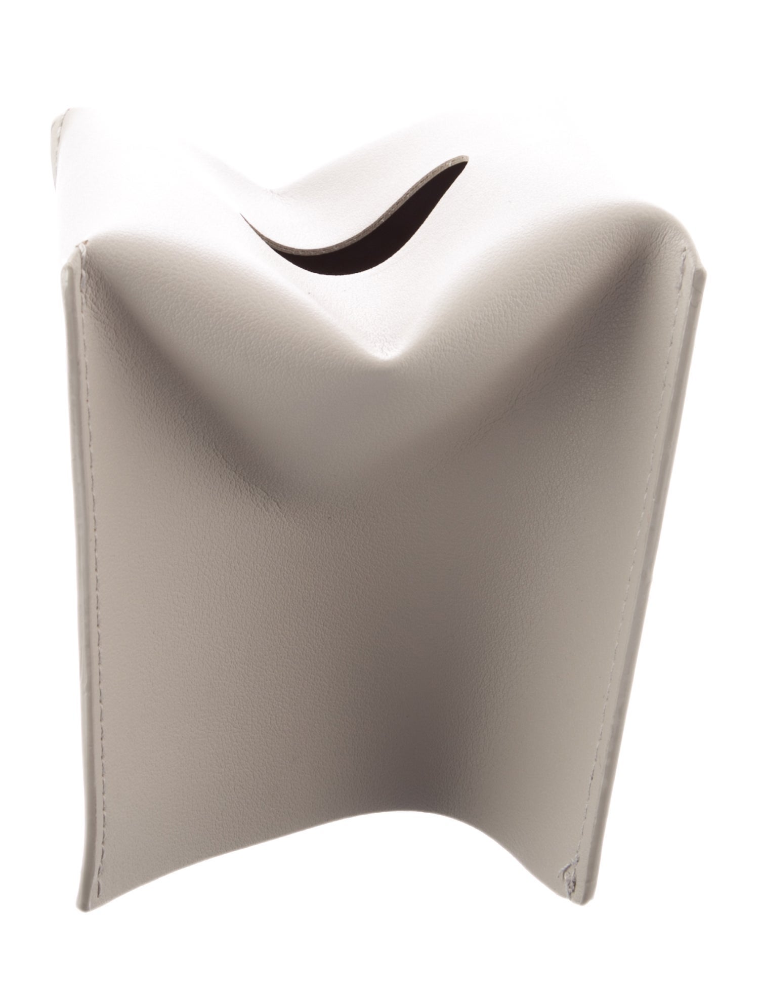 Nicole Sassaman Leather Tissue Box Cover