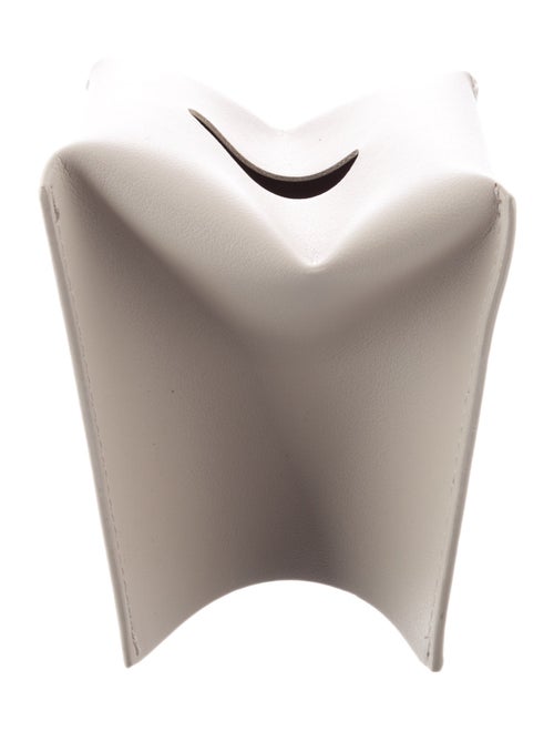 Nicole Sassaman Leather Tissue Box Cover