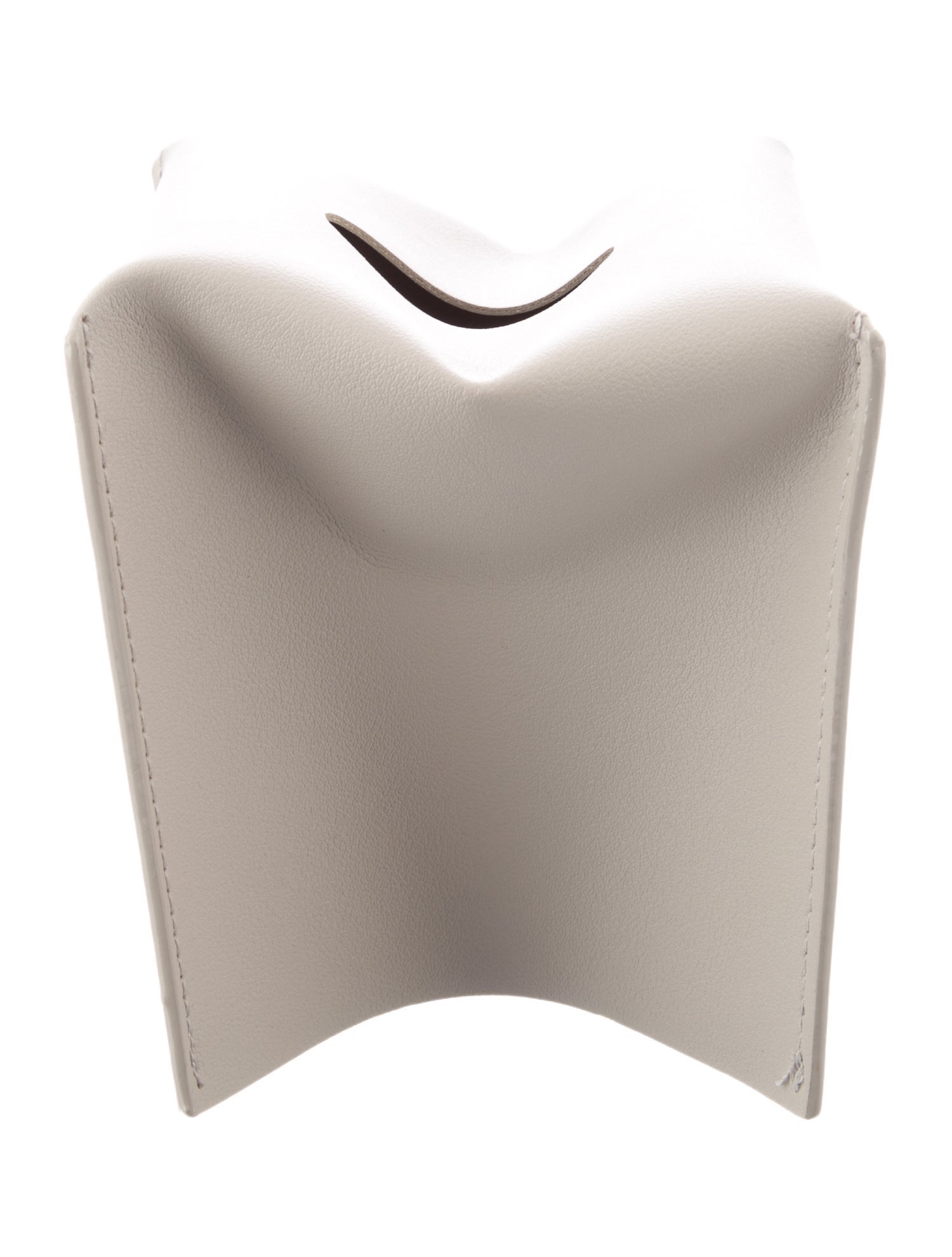 Nicole Sassaman Leather Tissue Box Cover