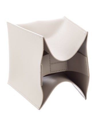 Nicole Sassaman Leather Tissue Box Cover