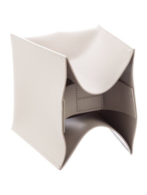 Nicole Sassaman Leather Tissue Box Cover