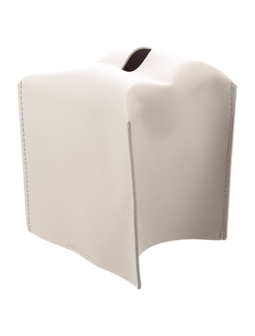 Nicole Sassaman Leather Tissue Box Cover