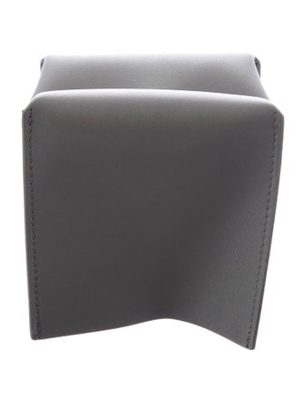 Nicole Sassaman Leather Tissue Box Cover