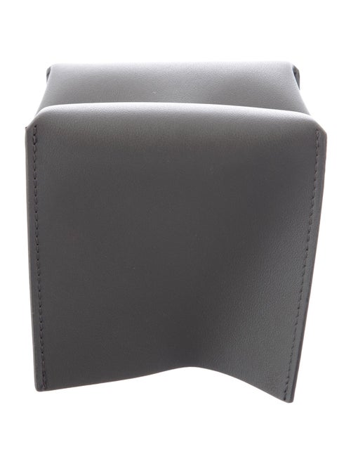 Nicole Sassaman Leather Tissue Box Cover