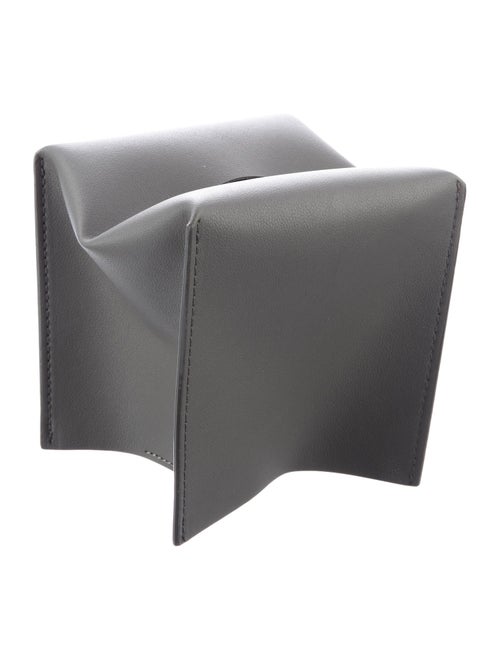 Nicole Sassaman Leather Tissue Box Cover