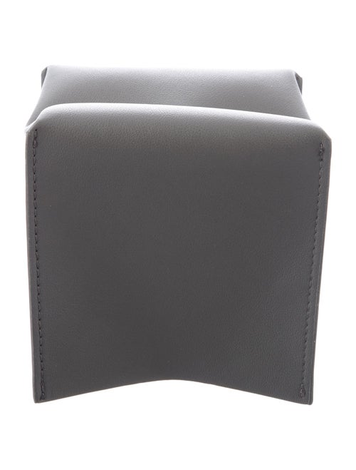 Nicole Sassaman Leather Tissue Box Cover