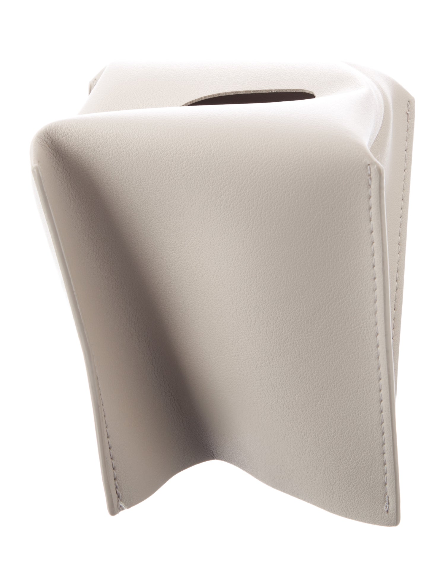 Nicole Sassaman Leather Tissue Box Cover