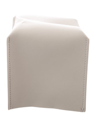 Nicole Sassaman Leather Tissue Box Cover