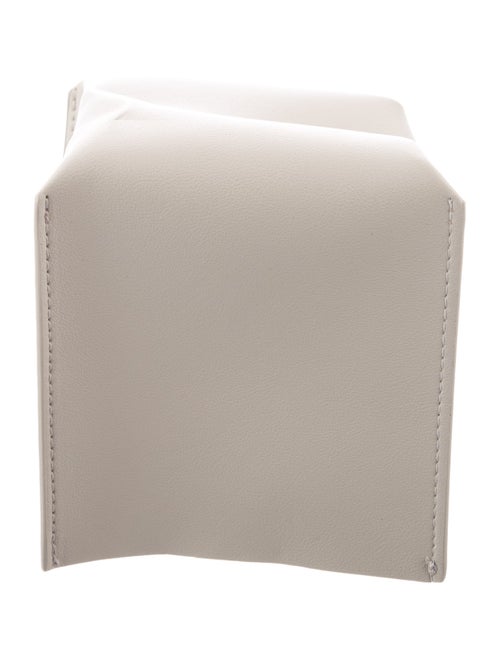 Nicole Sassaman Leather Tissue Box Cover