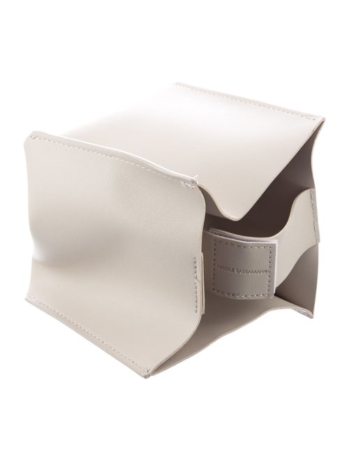 Nicole Sassaman Leather Tissue Box Cover