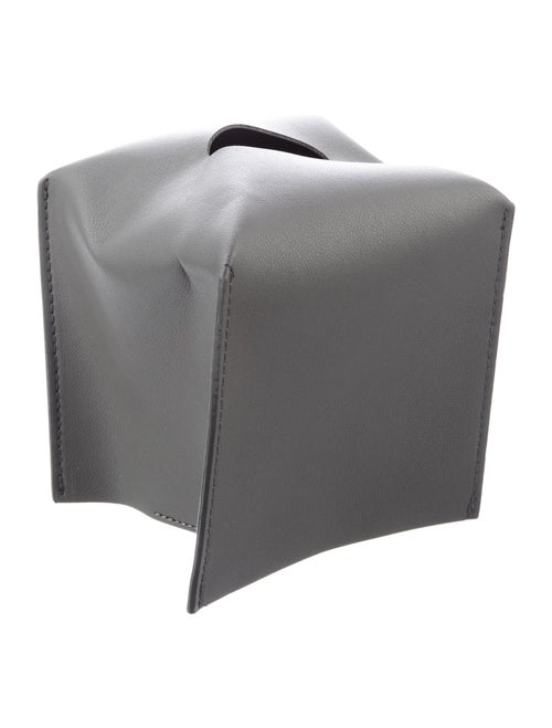 Nicole Sassaman Leather Tissue Box Cover