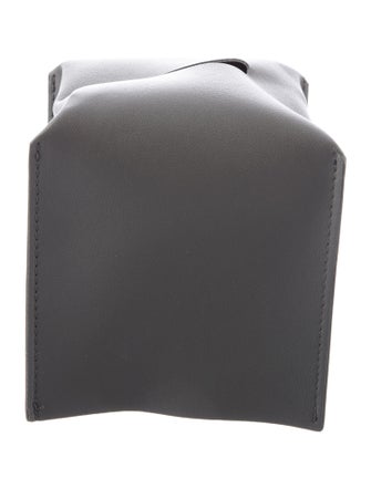 Nicole Sassaman Leather Tissue Box Cover