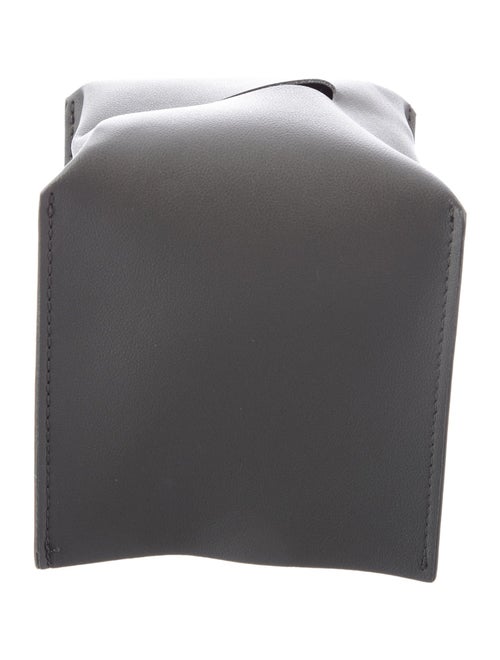 Nicole Sassaman Leather Tissue Box Cover