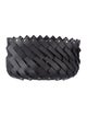 Nicole Sassaman Medium Braided Leather Basket