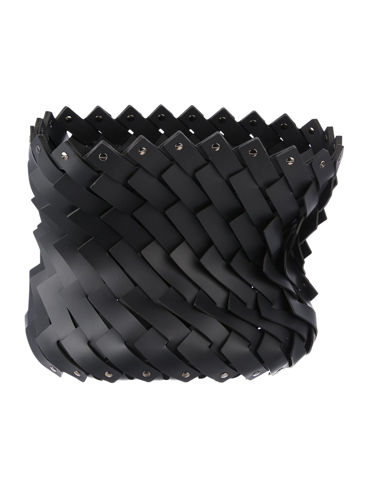 Nicole Sassaman Large Braided Basket