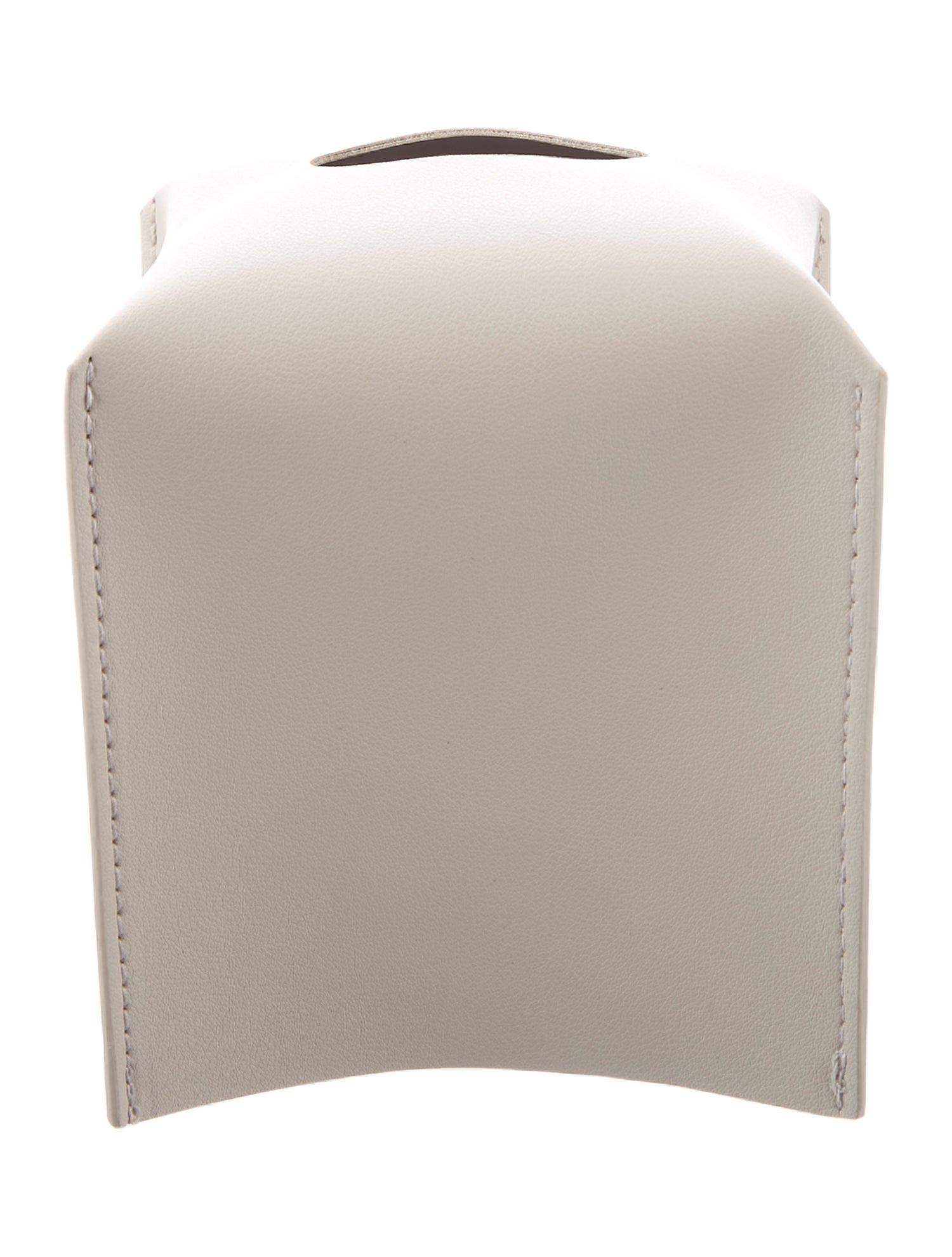 Nicole Sassaman Leather Tissue Box Cover