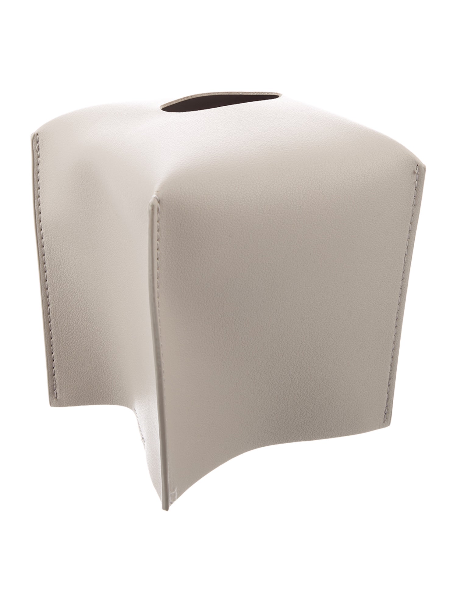 Nicole Sassaman Leather Tissue Box Cover
