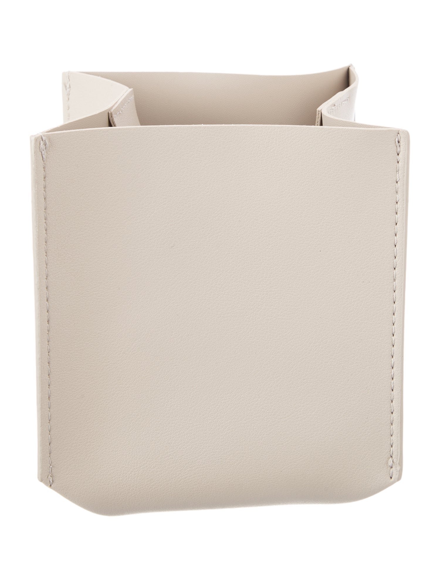 Nicole Sassaman Leather Tissue Box Cover