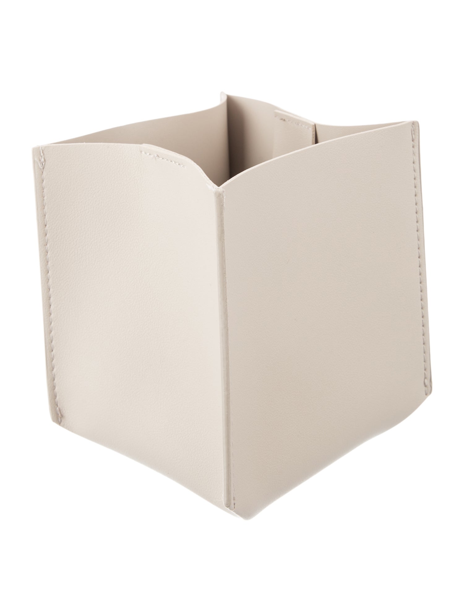 Nicole Sassaman Leather Tissue Box Cover