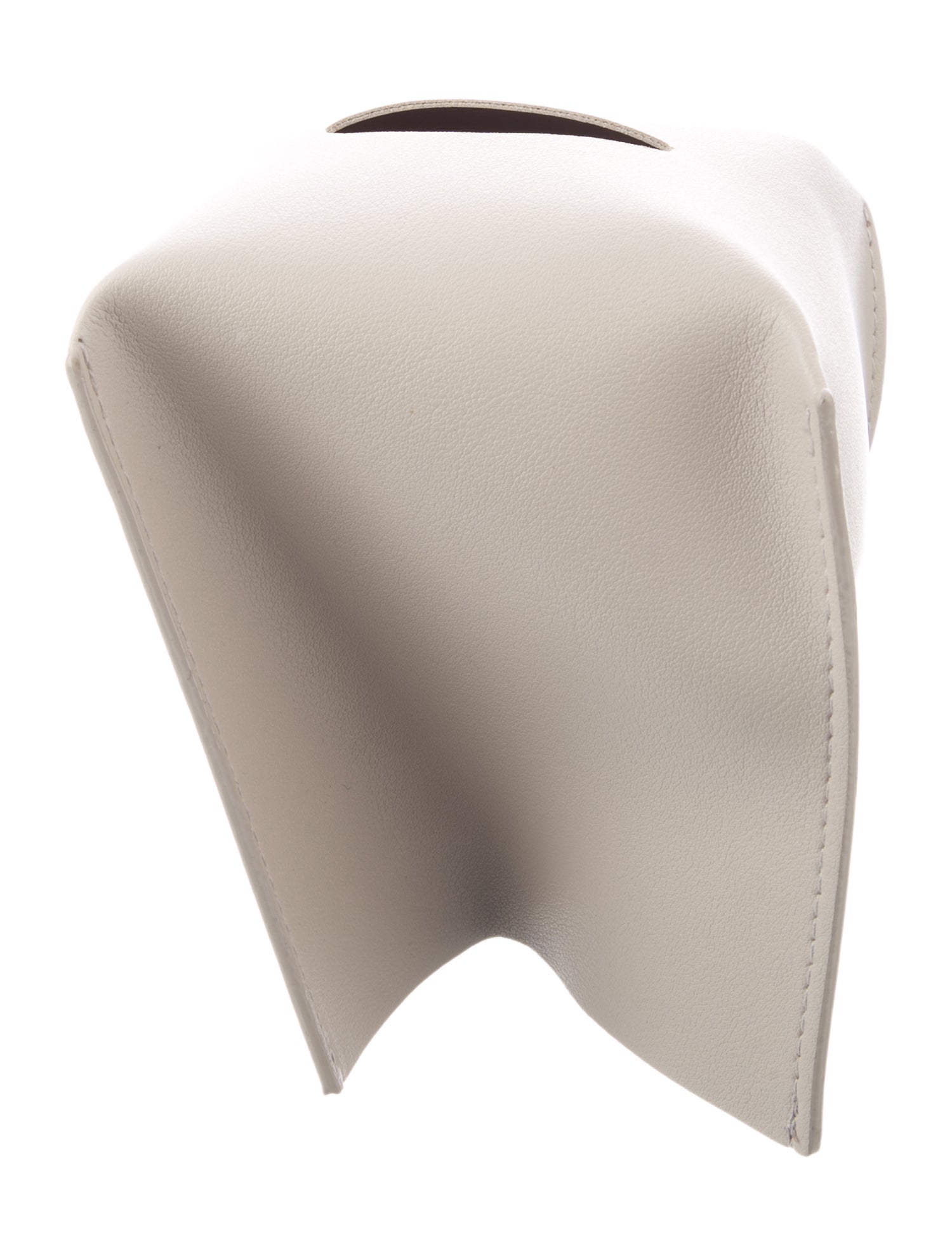 Nicole Sassaman Leather Tissue Box Cover