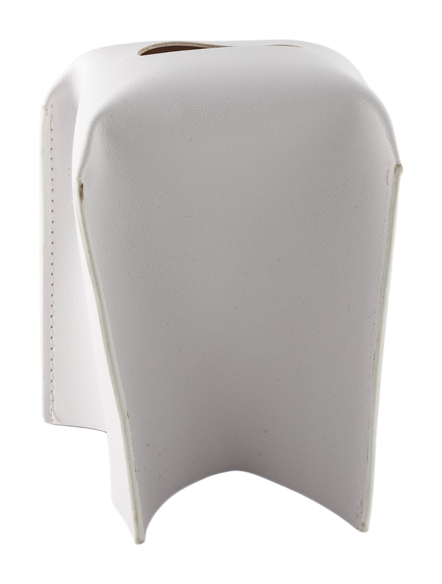 Nicole Sassaman Leather Tissue Box Cover