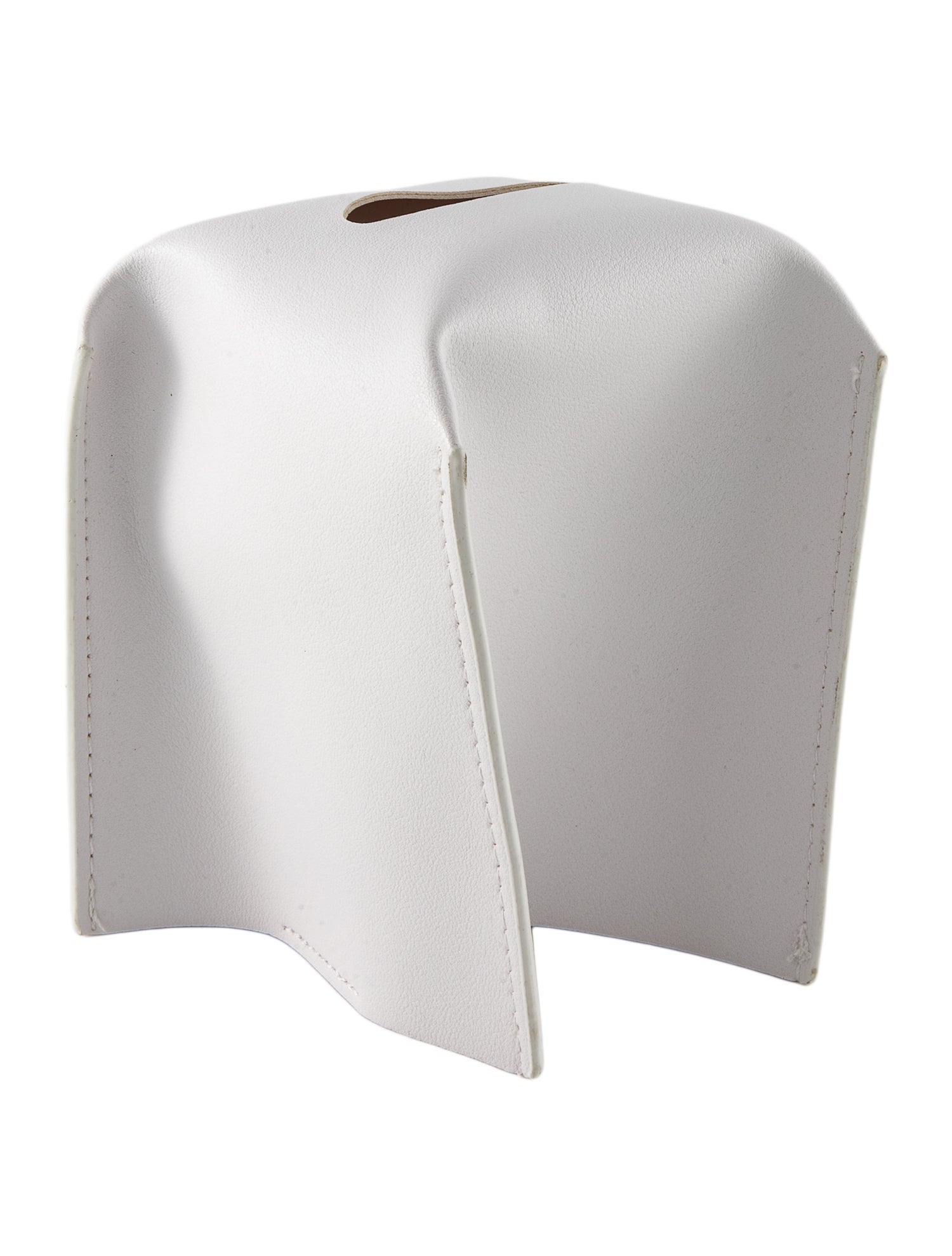 Nicole Sassaman Leather Tissue Box Cover