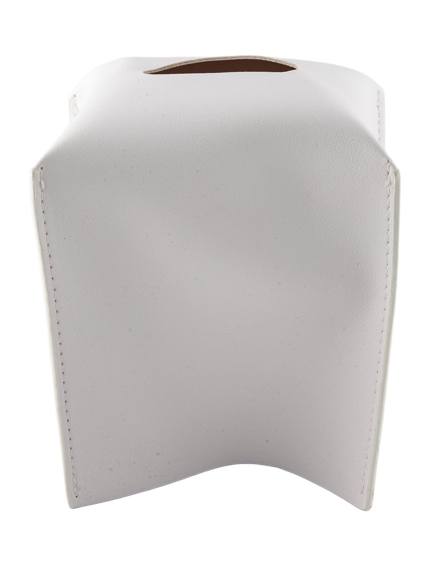 Nicole Sassaman Leather Tissue Box Cover