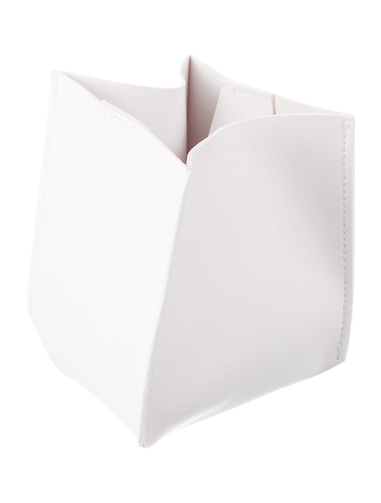 Nicole Sassaman Leather Tissue Box Cover