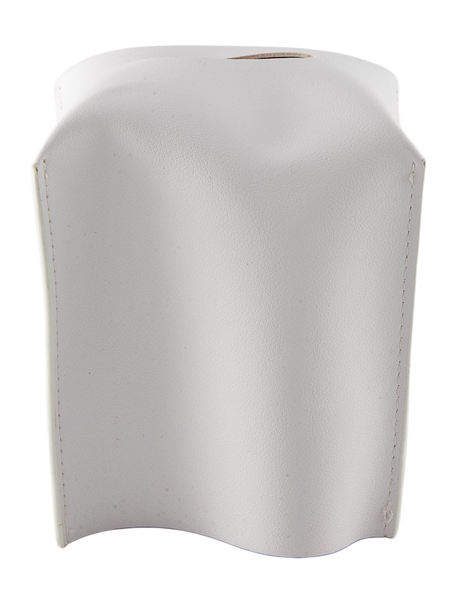 Nicole Sassaman Leather Tissue Box Cover