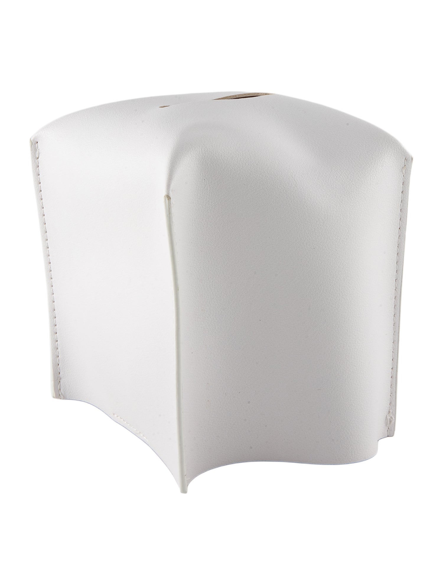 Nicole Sassaman Leather Tissue Box Cover