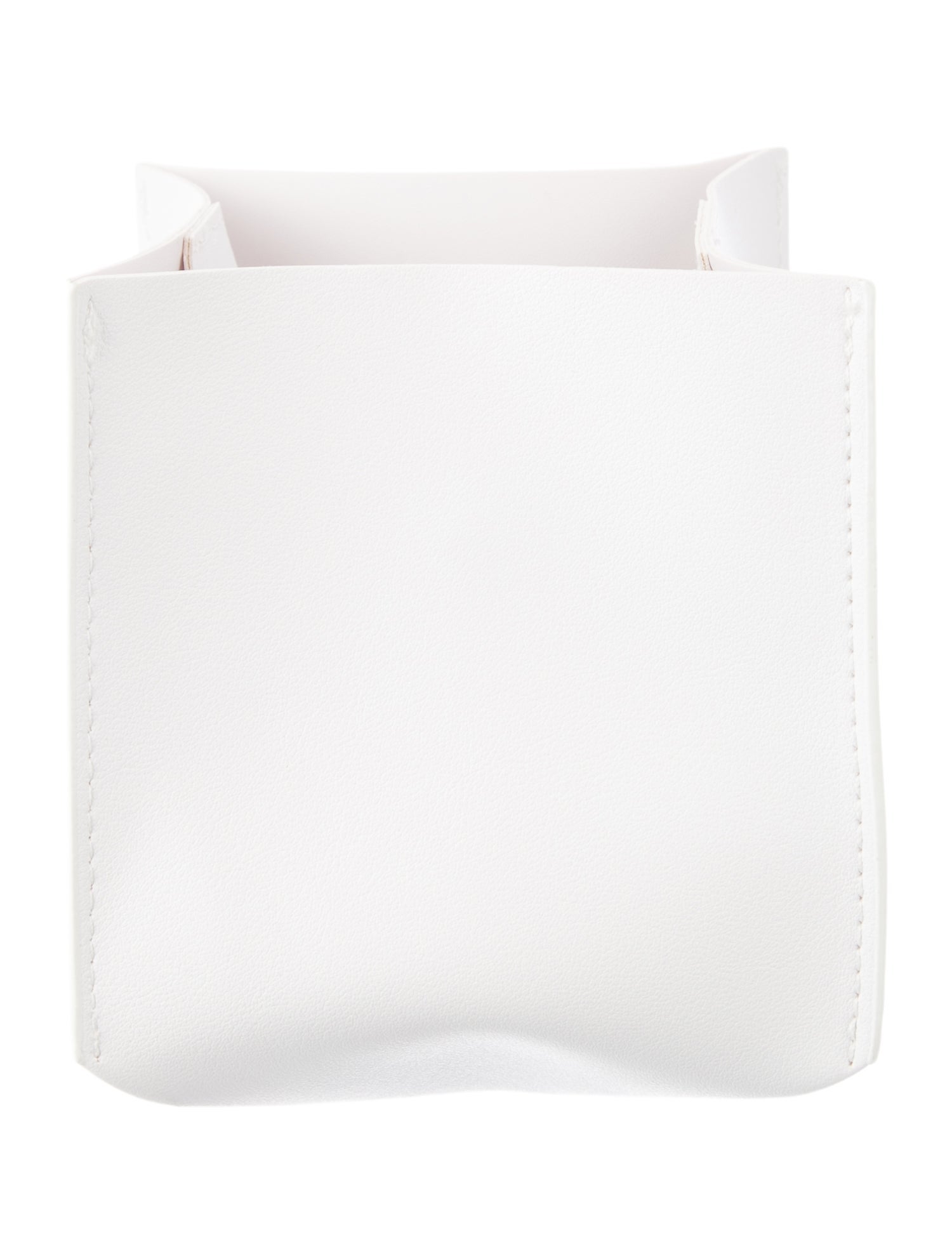 Nicole Sassaman Leather Tissue Box Cover