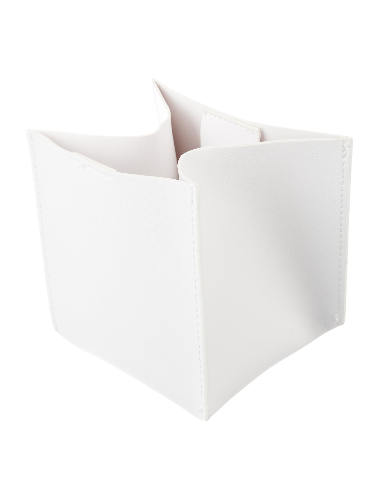Nicole Sassaman Leather Tissue Box Cover
