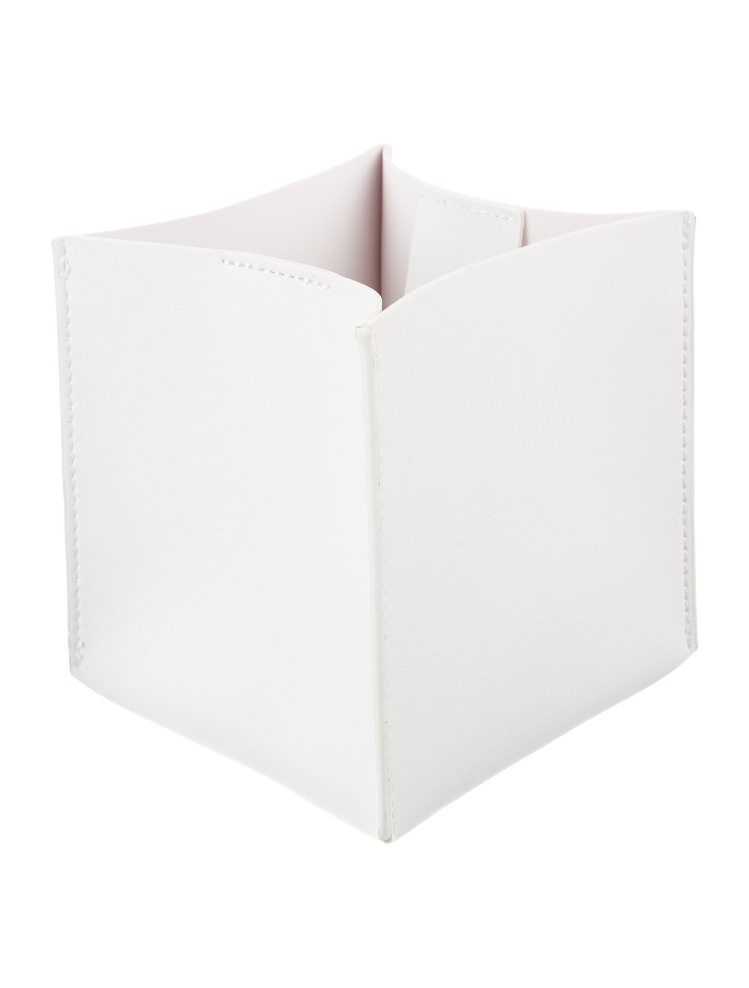 Nicole Sassaman Leather Tissue Box Cover